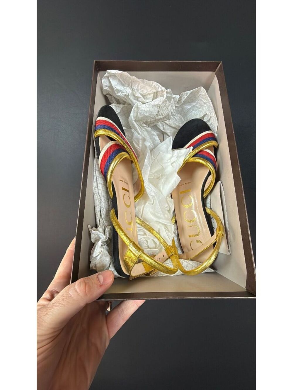 Gucci Sylvie Flats Size 35.5 - Picture 7 of 7